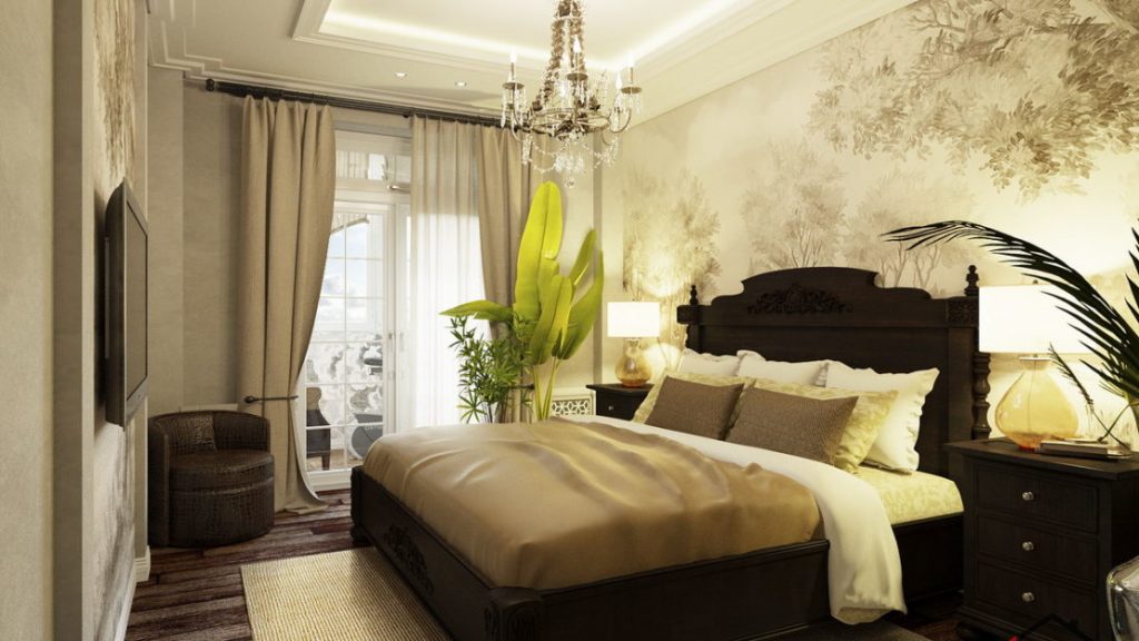Стилі інтер'єру спальної кімнати у колоніальному стилі | БМК Атлант